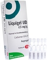 Liquigel UD 2,5mg/g Augengel