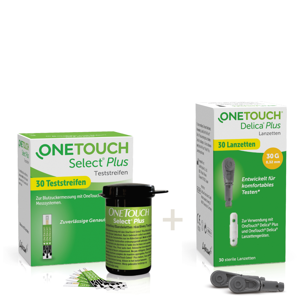 OneTouch Select Plus 30er Kombi-Pack