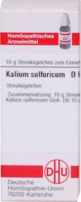 KALIUM SULFURICUM D 6 Globuli