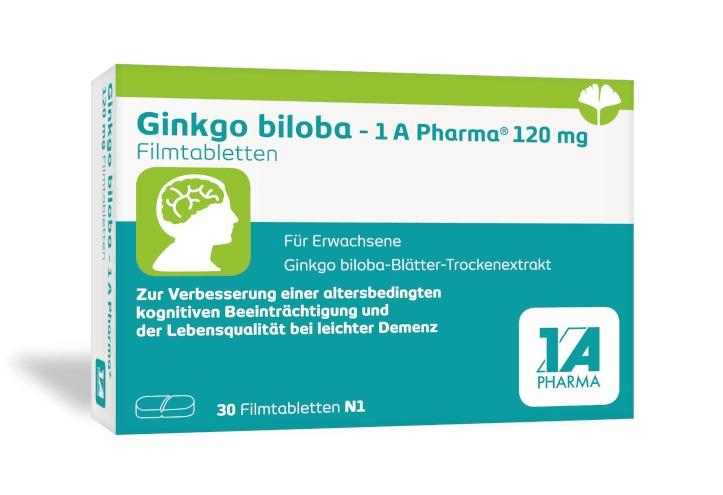 Ginkgo - 1A Pharma 120 mg