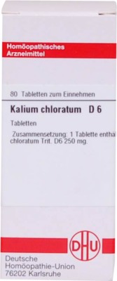 KALIUM CHLORATUM D 6 Tabletten