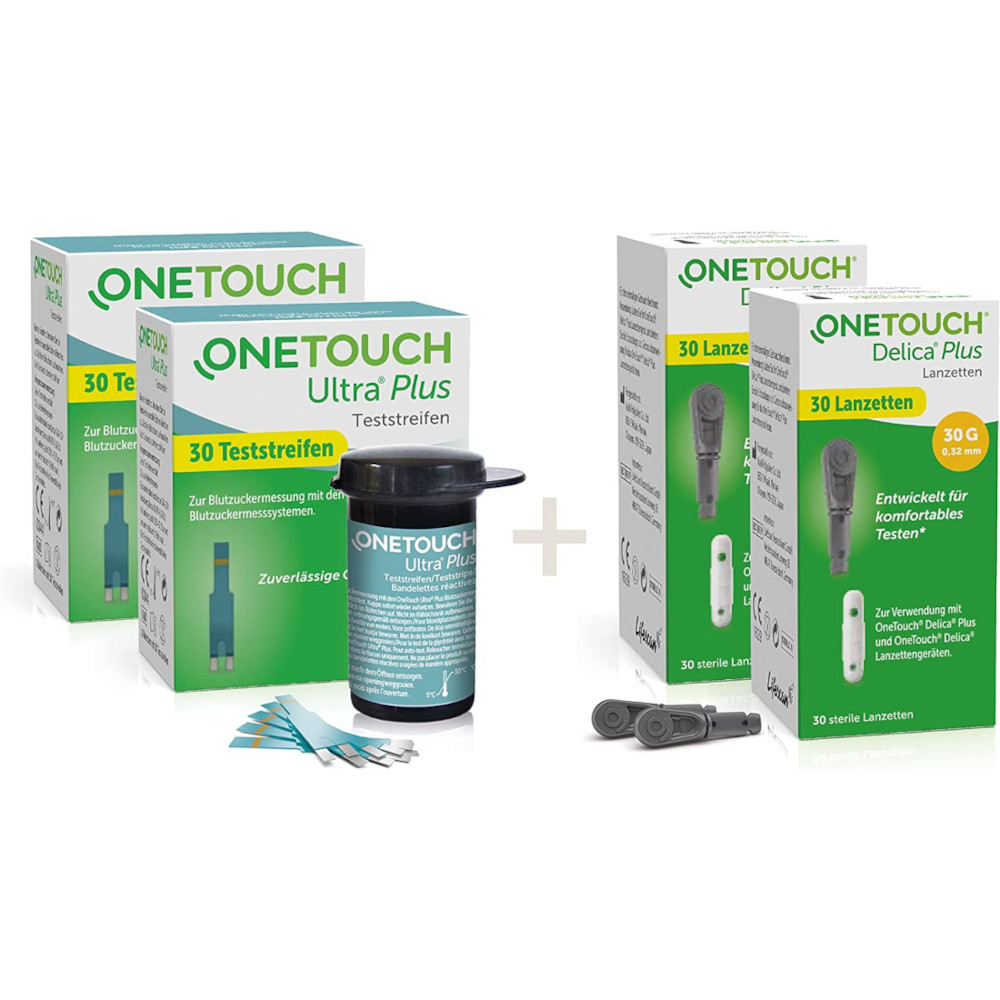 OneTouch Ultra Plus 60er Kombi-Pack