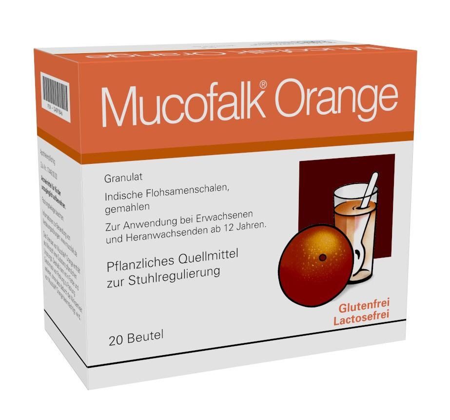 Mucofalk Orange Beutel