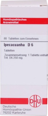 IPECACUANHA D 6 Tabletten