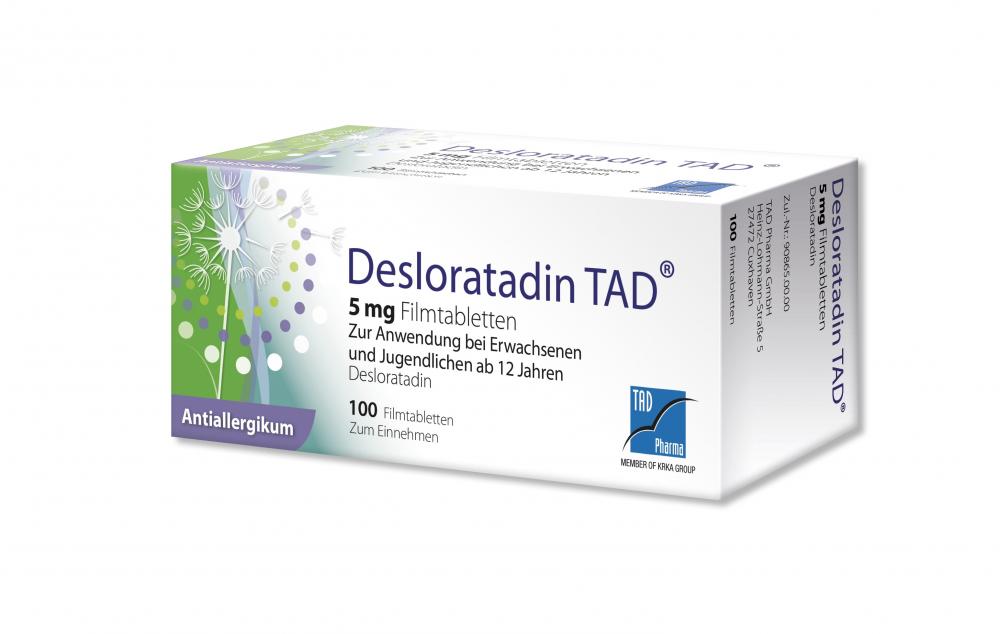 Desloratadin TAD 5 mg
