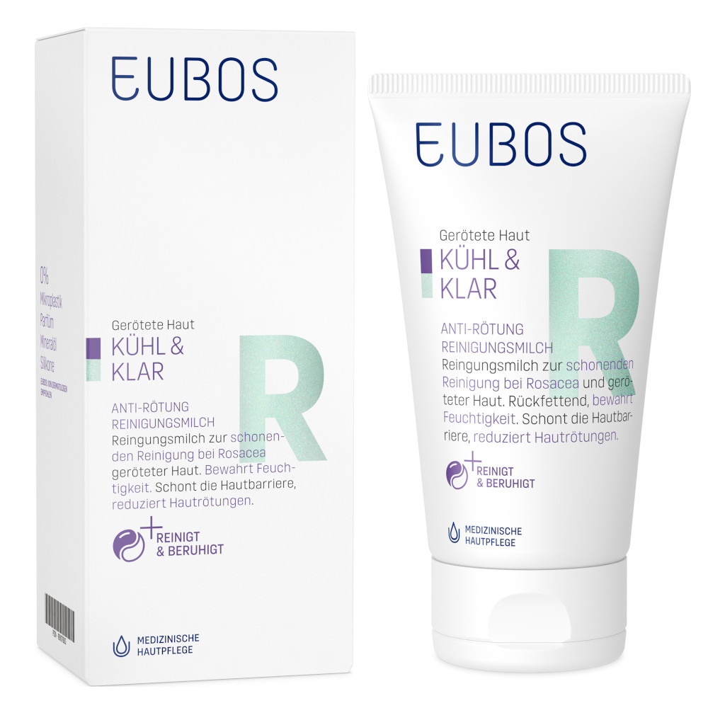 Eubos® Kühl & Klar Anti-Rötung Reinigungsmilch