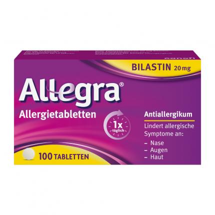 Allegra Allergietabletten - schnell bei Heuschnupfen &amp; Allergien