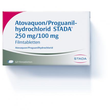 Atovaquon/Proguanilhydrochlorid STADA 250mg/100mg