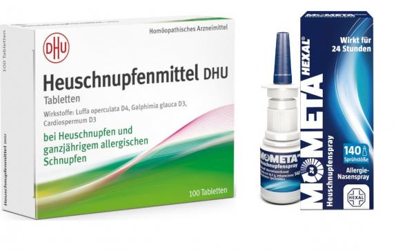 DHU Heuschnupfenmittel &amp; Mometa Hexal Heuschnupfen Set