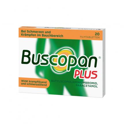 Buscopan Plus - bei Bauchschmerzen &amp; Regelschmerzen