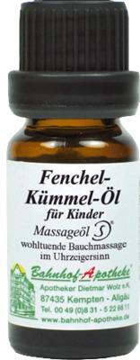 Fenchel-Kümmel-Öl für Kinder Massageöl
