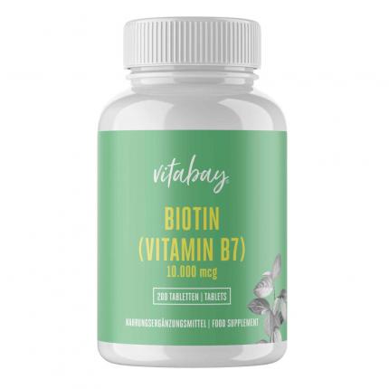 vitabay BIOTIN (VITAMIN B7) 10.000µg