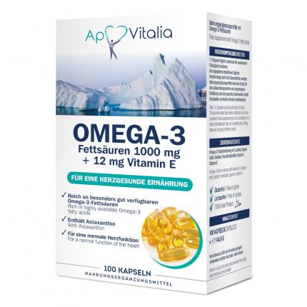 ApoVitalia OMEGA-3 Fettsäuren 1000 mg