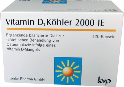 Vitamin D3 Köhler 2000 IE