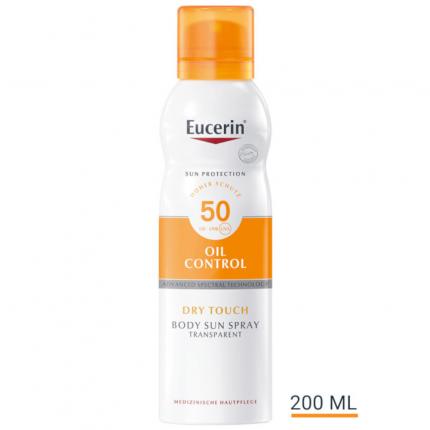 Eucerin Oil Control Dry Touch Spray LSF 50