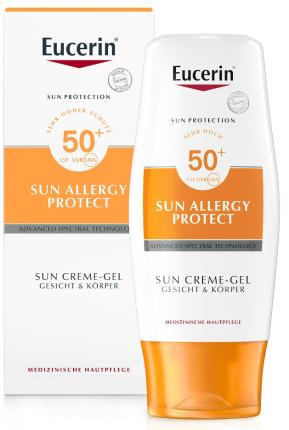 EUCERIN SUN PROTECT ALLERGY CREME-GEL LSF 50+