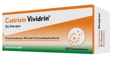 CETIRIZIN Vividrin 10 mg