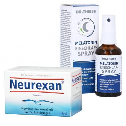 Neurexan Tabletten &amp; Dr. Theiss Einschlafspray Set