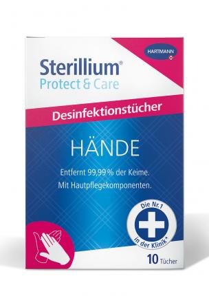 Sterillium Protect &amp; Care Hände Desinfektionstücher