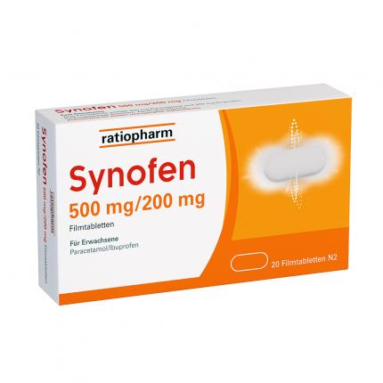 Synofen 500 mg/200 mg ratiopharm