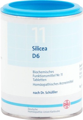 BIOCHEMIE DHU 11 Silicea D 6 Tabletten