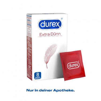 DUREX Extra Dünn 8 Kondome