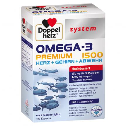 Doppelherz system OMEGA-3 PREMIUM 1500