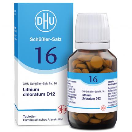 DHU Schüssler-Salz Nr. 16 Lithium chloratum D 12 Tabletten