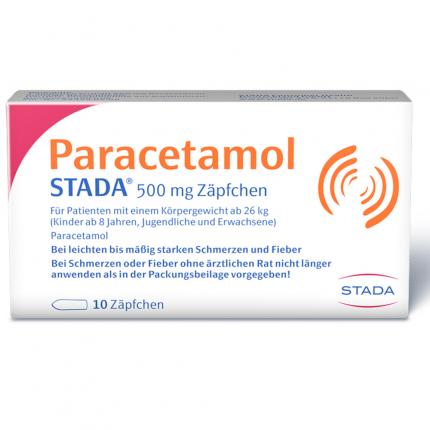 Paracetamol STADA 500mg Zäpfchen