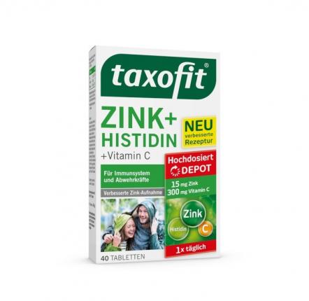 Taxofit Zink+Histidin Depot