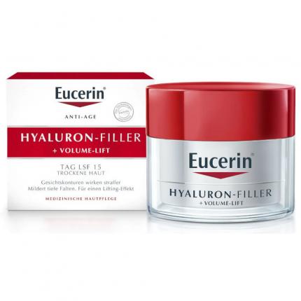 Eucerin Hyaluron-Filler + Volume-Lift Tagespflege für trockene Haut Creme