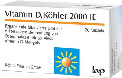 Vitamin D3 Köhler 2000 IE