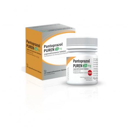 PANTOPRAZOL PUREN 20 mg magensaftres.