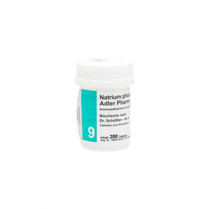 Natrium phosphoricum D6 Adler Pharma Biochemie nach Dr. Schüßler Nr.9, Tablette