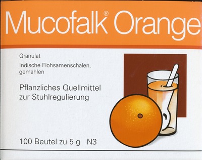 Mucofalk Orange Beutel