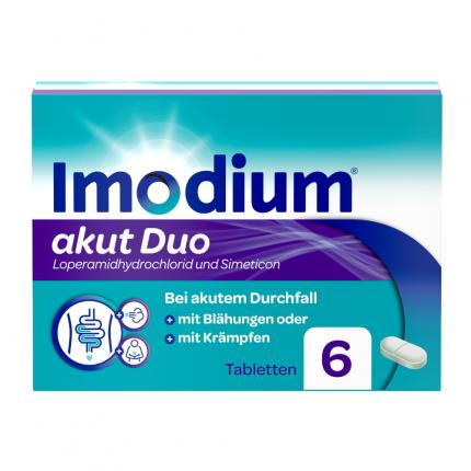 Imodium akut Duo 2mg/125mg