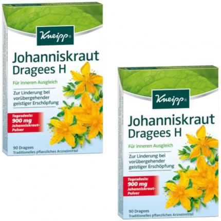 Kneipp Johanniskraut Dragees Doppelpack