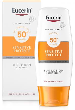 EUCERIN SUN PROTECTION LOTION SENSITIVE LSF 50+