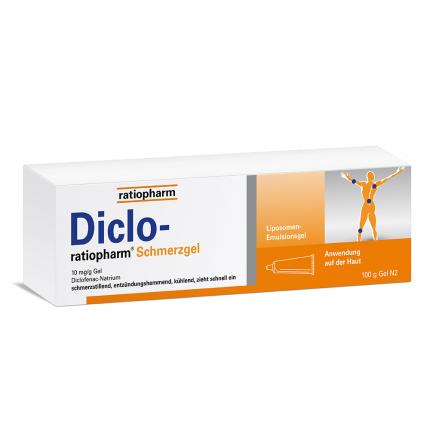 Diclo ratiopharm Schmerzgel - mit Diclofenac
