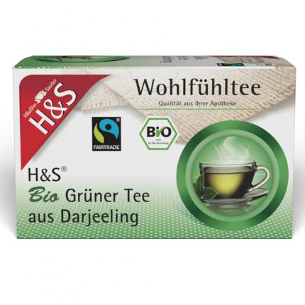 H&amp;S Wohlfühltee Grüner Tee aus Darjeeling