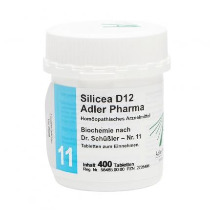 Silicea D12 Adler Pharma Biochemie nach Dr. Schüßler Nr.11, Tablette