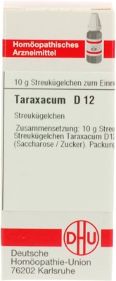TARAXACUM D 12 Globuli