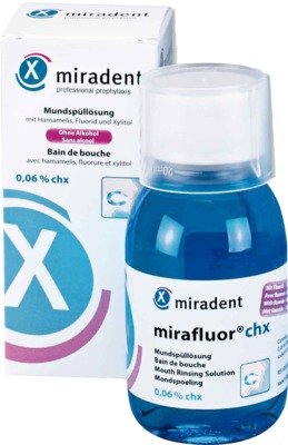 MIRADENT Mundspüllösung mirafluor chx 0,06%