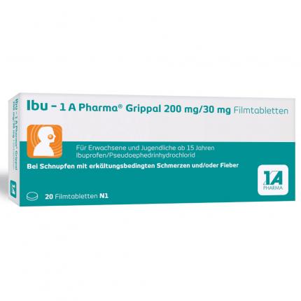 Ibu - 1 A Pharma Grippal 200 mg/30 mg
