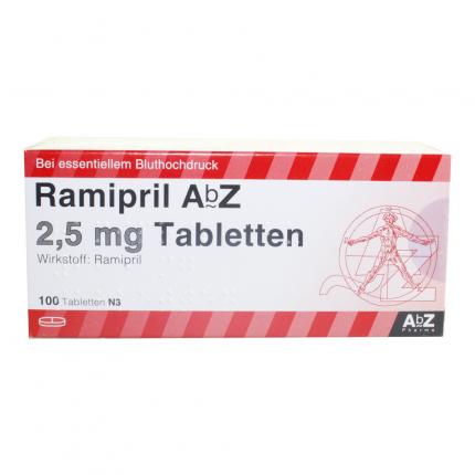 Ramipril-1A Pharma 2,5mg