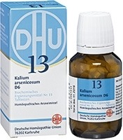 DHU Schüssler-Salz Nr. 13 Kalium arsenicosum D 6 Tabletten