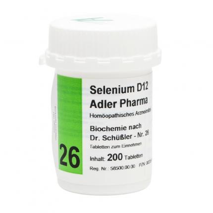 Selenium D12 Adler Pharma Biochemie Nr.26, Tablette