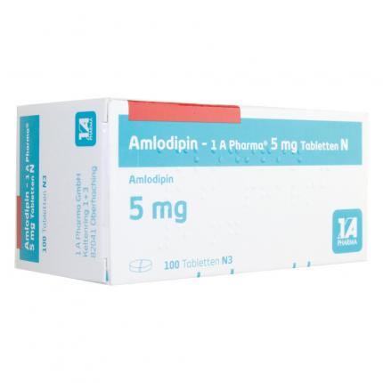 Amlodipin-1A Pharma 5mg N