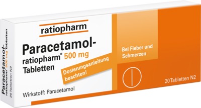Paracetamol-ratiopharm 500mg