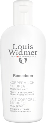 Louis Widmer Remederm KÖRPERMILCH 5% UREA leicht parfümiert